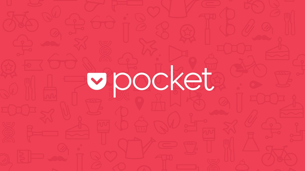 Pocket app for offline reading